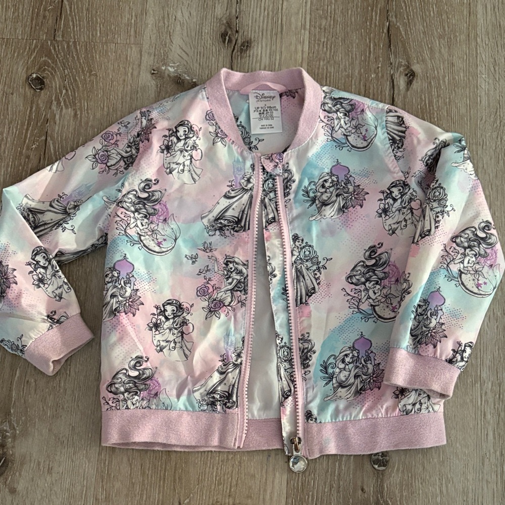 Disney Store Princess windbreaker jacket